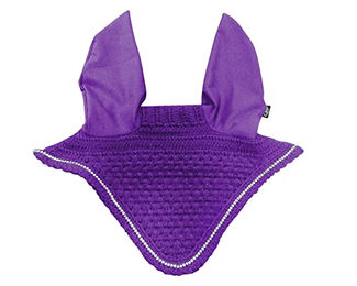 Produktbild von QHP Fliegenhaube Ohrhaube Cali Strass