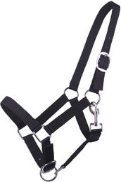 Produktbild von QHP Fohlen-Halfter Jährling 2-Fach verstellbar schwarz