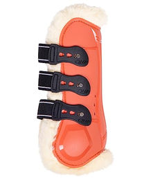 Produktbild von QHP Gamaschen Menton mit Kunstfellrand