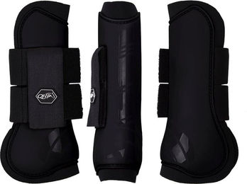 Produktbild von QHP Gamaschen, schwarz - Mini-mini Shetty