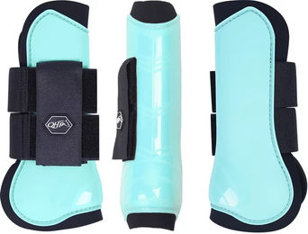 QHP Hartschalen-Gamaschen vorne innen Neopren Klettverschluss – Bild 1 von 2