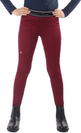 Produktbild von QHP Junior Eden Vollbesatz Reitleggings Kinder