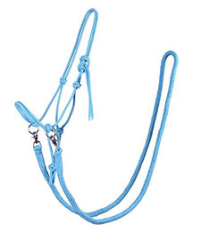 Produktbild von QHP Knotenhalfter mit Zügeln aus 10 mm Seil