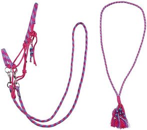 Produktbild von QHP Knotenhalfter Set Liberty mit abnehmbaren Zügeln