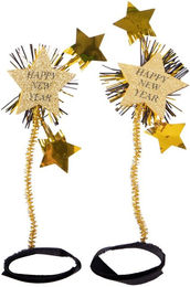 Produktbild von QHP Kopfstückzubehör für Pferde Celebrate - 2 x 15 cm