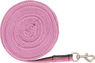 Produktbild von QHP Longierleine Collection, 8 Meter - Cherry Pink