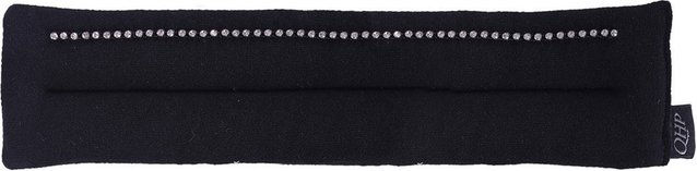 QHP Madelon Nasenriemen-Unterlage mit Strasssteinen – Bild 1 von 3