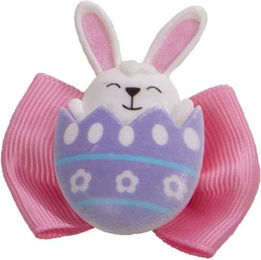 Produktbild von QHP Mähnenschleifen Ostern (rosa)