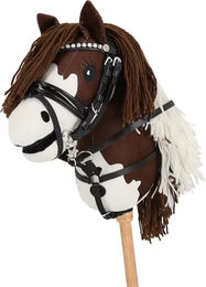 Produktbild von QHP Martingal Hobby horse - schwarz