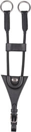 Produktbild von QHP Martingalgabel aus Leder mit elastischen Kordeln