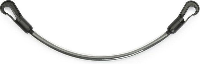 Produktbild von QHP plastifizierte Schweifkordel kunststoffummantelt schwarz 40 cm - 40 cm