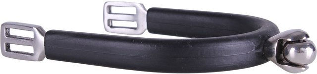 Produktbild von QHP Radsporen Damen mit Kautschuk Edelstahl 20mm schwarz