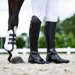 Produktbild von QHP Reitstiefel Lamira Lackleder Kinder