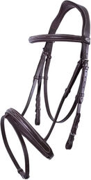 QHP Reittrense mit Ziernähten und anatomischem Kopfstück – Bild 1 von 4