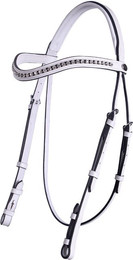 Produktbild von QHP Show Trense Luxe Leder Strasssteine