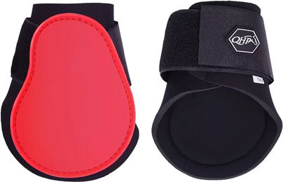 QHP Streichkappen Hartschale Neopren Klettverschluss – Bild 1 von 2