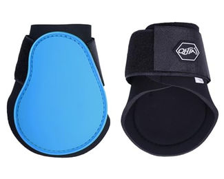 Produktbild von QHP Streichkappen Hartschale Neopren Klettverschluss