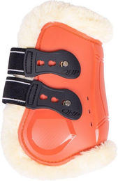 Produktbild von QHP Streichkappen Menton mit Kunstfellrand