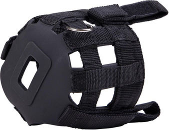 QHP Weidemaske mit Nasenlöchern Freßbremse Aufsteckbar – Bild 1 von 3