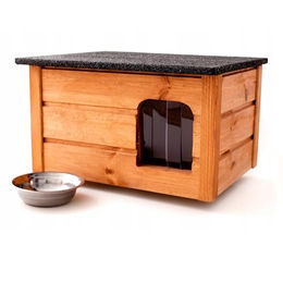 QLS Katzenhaus Outdoor winterfest isoliert – Bild 1 von 10