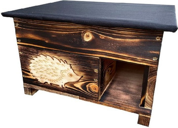 Produktbild von QLS Tierhaus Igelhaus aus Holz 40x50x30