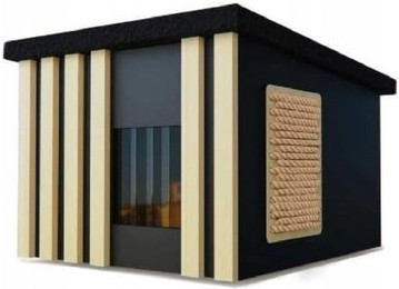 Produktbild von QLS Tierhaus Katzenhaus Premium, 56x47cm Katzenhütte