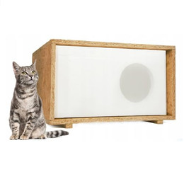 Produktbild von QLS Wetterfestes Katzenhaus aus Styropor