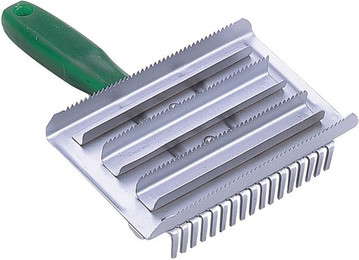 Produktbild von Quadratischer Striegel mit Kamm für Rinder