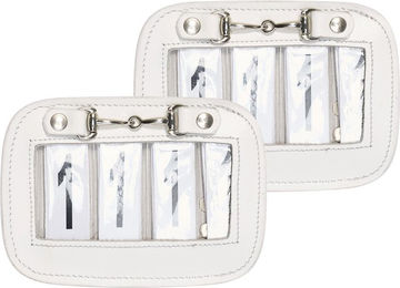 Produktbild von Quadratisches Reitnummernschild HV Polo Gloria (x2)