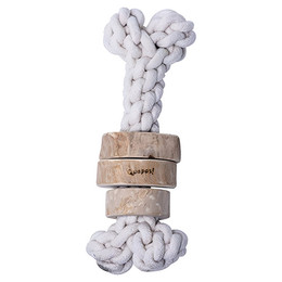Produktbild von Quapas Hundespielzeug Kaffeeholz Bone, Größe: L