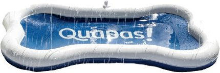 Quapas! Sprinkle Mat - Blau/Weiß - 140 x 90 cm – Bild 1 von 5