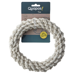 Produktbild von Quapas Toy Rope Round Natural L 27 cm