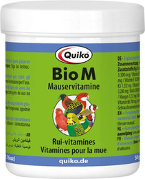 Produktbild von Quiko Bio M Mauser Vitamin für Ziervögel - 50 g