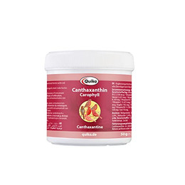 Produktbild von Quiko Canthaxanthin Ergänzungsfutter für Ziervögel mit Rotfaktor - 50 g