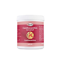 Produktbild von Quiko Canthaxanthin Ergänzungsfutter für Ziervögel mit Rotfaktor - 100 g