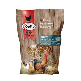 Produktbild von Quiko Hobby Farming Fitness Pick und Scharr Mix - 0,7 kg