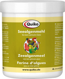 Produktbild von Quiko Seealgenmehl für Ziervögel mit dunklen Pigmentierungen - 400 g