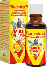 Quiko Vitacombex V Multivitaminsaft für Ziervögel - 30 ml – Bild 1 von 3