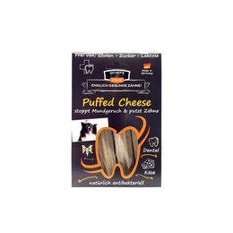 Produktbild von QChefs Puffed Cheese Zahnpflege-Snack für Hunde aller Altersstufen und Größen