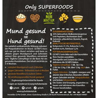 Produktbild von QChefs Sizzles Zahnpflege-Snack für Hunde getreidefrei und laktosefrei 65g