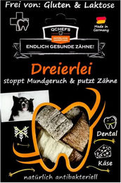 QChefs Zahnpflege-Snack für mittelgroße und große Hunde getreidefrei glutenfrei laktosefrei zuckerfrei – Bild 1 von 3