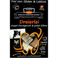 Produktbild von QChefs Zahnpflege-Snack für mittelgroße und große Hunde getreidefrei glutenfrei laktosefrei zuckerfrei