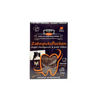 Produktbild von QChefs Zahnpflege-Snack Zahnputzflocken Granulat für Welpen getreidefrei und hypoallergen
