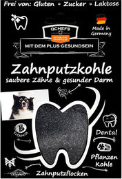 QChefs Zahnputzkohle Zahnpflege-Snack Granulat zur Unterstützung von Magen-Darm und Zahnpflege – Bild 1 von 2