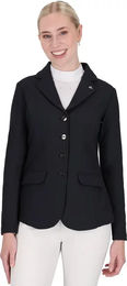 QHP Amilara Turnierjacke Damen Schwarz Herbst/Winter Größe 42 – Bild 1 von 1