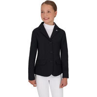 Produktbild von QHP Amilara Turnierjacke für Kinder Schwarz Herbst/Winter