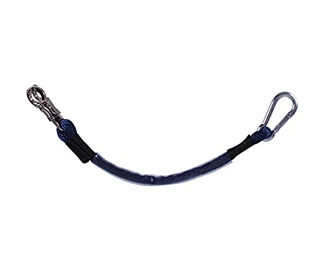 Produktbild von QHP Anbindestrick aus Polyester 90 cm Blau