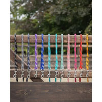 Produktbild von QHP Anbindestrick Color Schwarz aus Polyester 3 Meter - 3 m