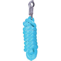 Produktbild von QHP Anbindestrick mit Panikhaken 2 Meter Blau - 2 m