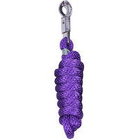 Produktbild von QHP Anbindestrick mit Panikhaken 2 Meter Passion Flower Lila - 2 m